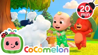 Baa Baa Cloud Sheep! | CoComelon Animal Time - Learning with Animals | Nursery Rhymes for Kids