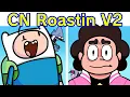 Download Lagu Friday Night Funkin' Roasting on a Cartoon Friday V2 | Finn \u0026 Mordecai vs Steven Universe (FNF Mod)