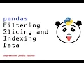 4 - Filtering Slicing Indexing Data using Pandas Comprehensive Pandas Tutorial for Beginners