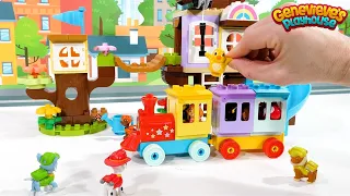Paw Patrol Duplo Treehouse Toy Learning Video for Kids!