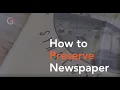 How to Preserve Newspaper