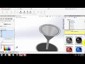 Solidworks tutorial - how to make funnel