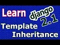 Learn Django 2 1 - Template Inheritance In Django