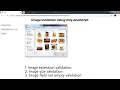 Image Validation using JavaScript File upload Validation in JavaScript