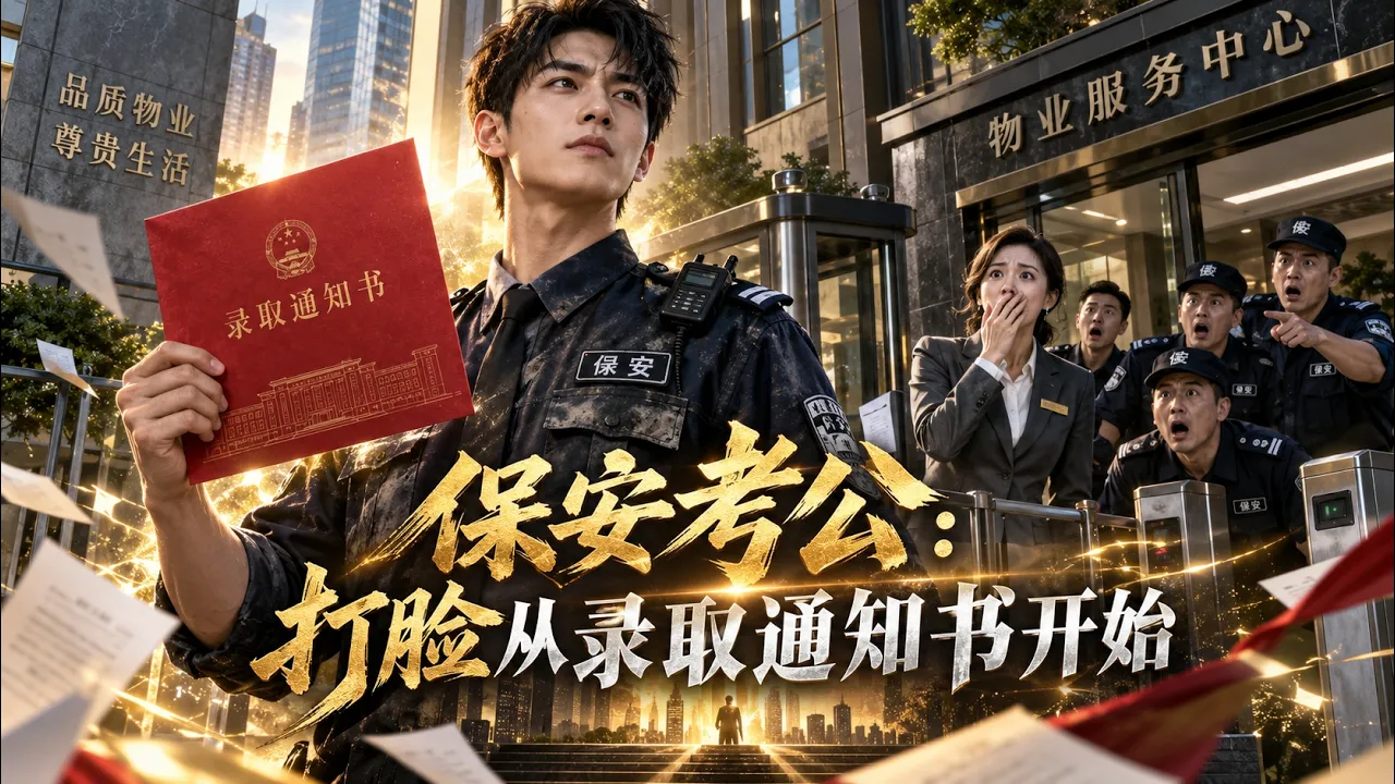 震撼首播考公失利當保安被罵“看門狗”,他用條例硬剛無理業主!幫單親媽媽維權攢經驗,第四次筆試第一成基層幹部