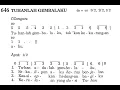 Download Lagu TUHANLAH GEMBALAKU - Puji Syukur No. 646