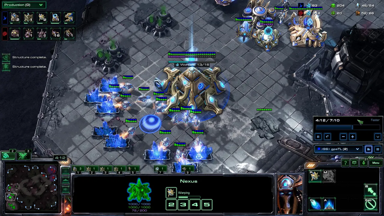 PvZ - Fast 3rd Nexus Expand Cancelled - Counter Attack - 2 Base All In: Chargelot, Oracle, Archon