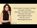 Download Lagu Selena Gomez-Bad Liar (Lyrics-Letra)