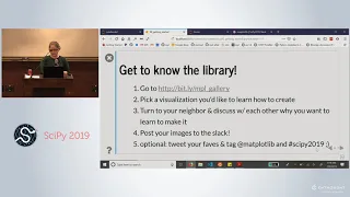 Introduction to Matplotlib SciPy 2019 Tutorial Hannah Aizenman Thomas Caswell