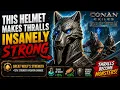 This Helmet Makes Thralls INSANELY Strong Conan Exiles