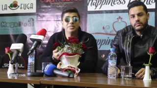 إيهاب أمير ومدى رضاه عن أغنية جوج كلمات ولماذا يلبس النظارات 