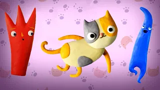 Claymotions 🟡 Learn Cute Animals and Pets 😺 Full Episodes 🐶 Learning Animation for Kids