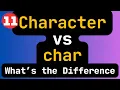 11 - Compare Character vs char in Java What s the Real Difference