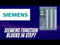 How to create Function Blocks in Siemens PLC How to create Function blocks in simatic manager