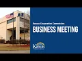 Business Meeting for Tuesday August 4 2026