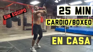 HIIT de Boxeo en casa (25 MIN) vas a sudar como loco