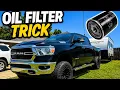 2019 - 2025 Ram 1500 Oil Filter Change Trick Hack