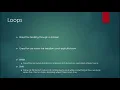 Module 2 - Logic and Loops