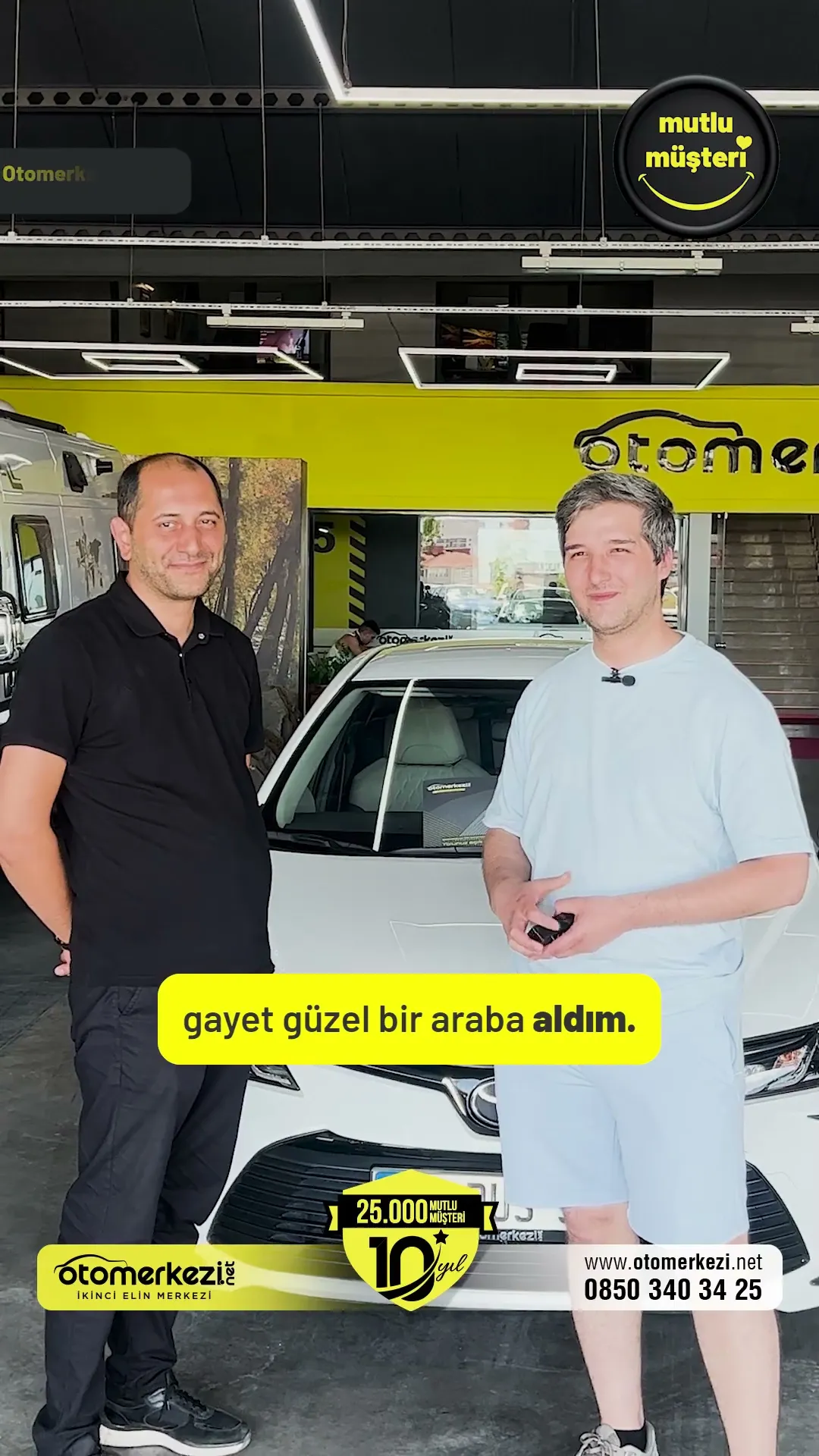 Otomerkezi ile Mutlu Müşteriler
