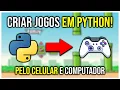 COMO CRIAR UM JOGO EM PYTHON PELO CELULAR OU COMPUTADOR
