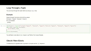 Python Exercise 13 - Python Tuples