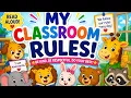 My Classroom Rules Back-to-School Story for Preschooler