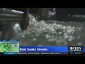 Steady Rain Soaks Los Angeles Metro Area