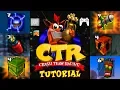 CTR 99 - Cheats code HOW put item Weapons by amount or other cheats in ePSXe psxfin CEP
