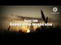 Hening Rindu - Marsha Milan (lirik)