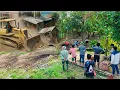 Download Lagu Perfectly Start ANew Landfill Project skill Dozer Komatsu Push Soil \u0026 Truck Dumping Soil into water