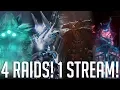 Destiny 4 RAIDS 1 STREAM ALL 390 AGE OF TRIUMPH RAIDS