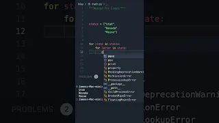 Python 3 Easy Simple Nested For Loops