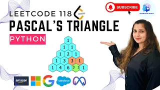 Leetcode 118 Pascal s Triangle - Python Interview Questions