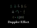 Doppler Effect Doppler Equation Everything you need to know for MCAT Physics