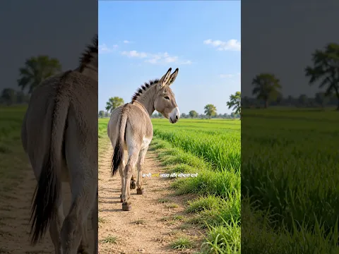 ऐसे गधा घास होने के बावजूद भी भूखा मारता है