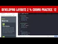 Coding Practice 12 Developing Layouts-2 Portfolio Website Services Section