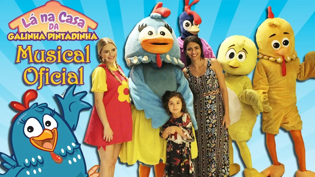 MUSICAL LÁ NA CASA DA GALINHA PINTADINHA LOTTIE DOTTIE CHICKEN SHOW IN BRAZIL #GALINHAPINTADINHA