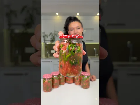 Kaynatmadan Domatesli Biber Turşusu| No-Boil Tomato & Pepper Pickles #busezeynep #turşu #pickle