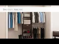 Allen Roth Ventilated Closet Kits