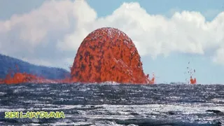 Download NGERI ! Begini Ketika Lava Gunung Berapi Bertemu Air, Efeknya Dahsyat !! MP3