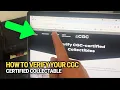 How to Verify Your CGC Certified Collectible Easy Guide