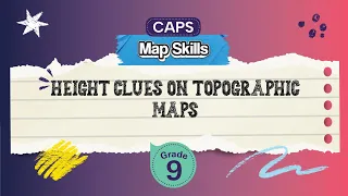 GRADE 9 Height Clues on Topographic Maps