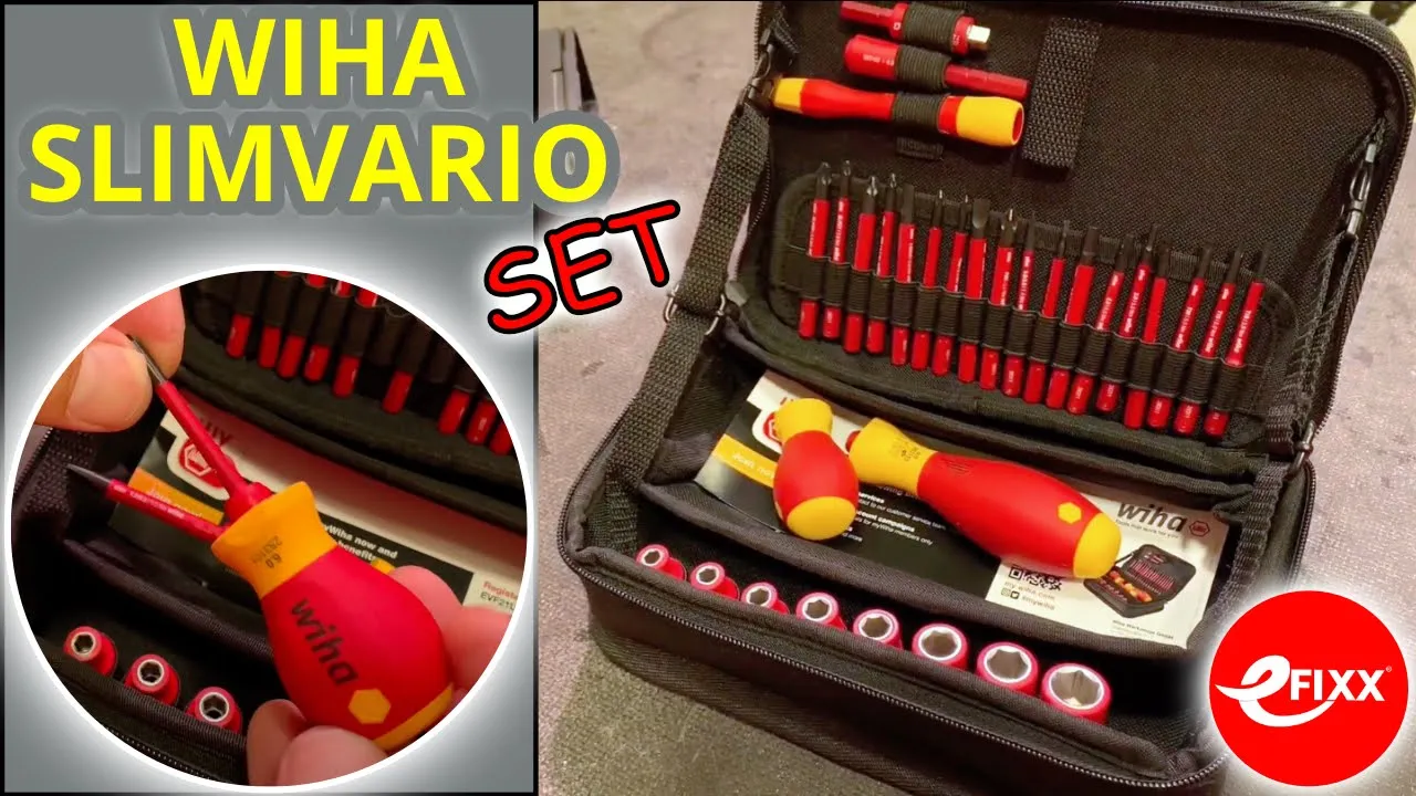 Wiha SlimVario : le jeu de 31 pièces isolées