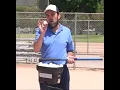 Hitting Seeing The Ball Better with Personal Pitcher mini whiffle ball pitching machine