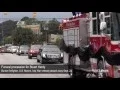 Funeral procession in Beaufort for Stuart Hardy