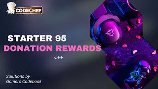 Unlock the Secret to Solving Competitive Programming Codechef Donation Drive Q A C