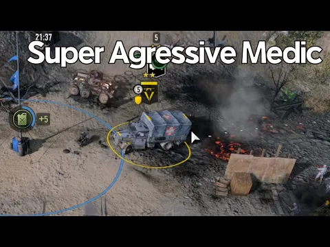 Super Agressive Medic - DAK 4v4 - Company of Heroes 3
