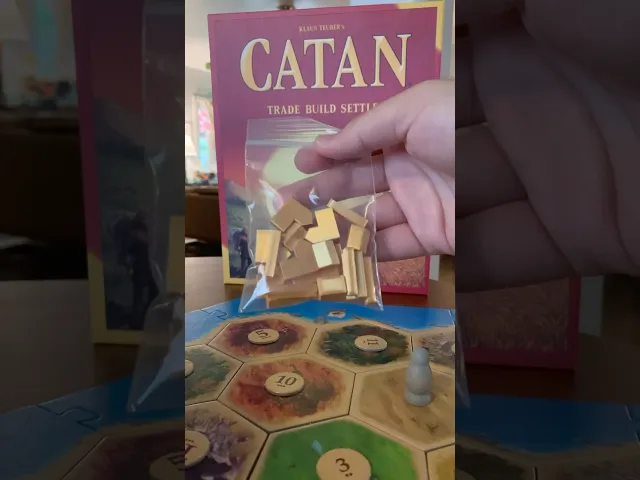 Settlers of Catan Pieces (replacement pieces or personalized set) video thumbnail