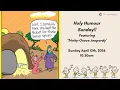 Holy Humour - April 12 2026