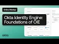 Download Lagu OIE: Foundations of Identity Engine | Online Meetup